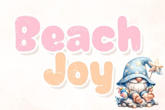 Beach Joy: A Playful Script Font for Brand Identity