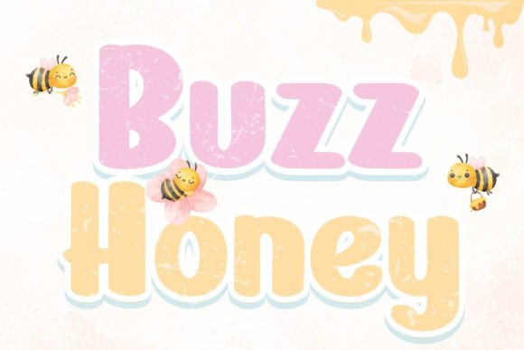 Buzz Honey: A Whimsical Script Font for Editorial Design