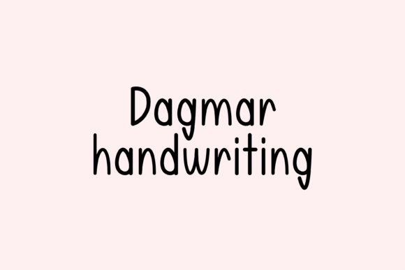 Dagmar: The Handwritten Font That Brings Personality to Your Brand