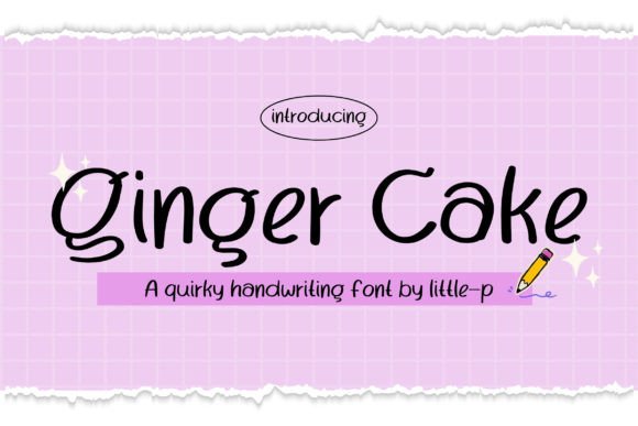 Ginger Cake: A Playful Script Font for Modern Web Design