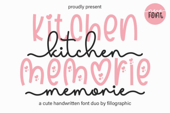 Kitchen Memorie Typeface Review: Adding Handwritten Charm to Campaign Design