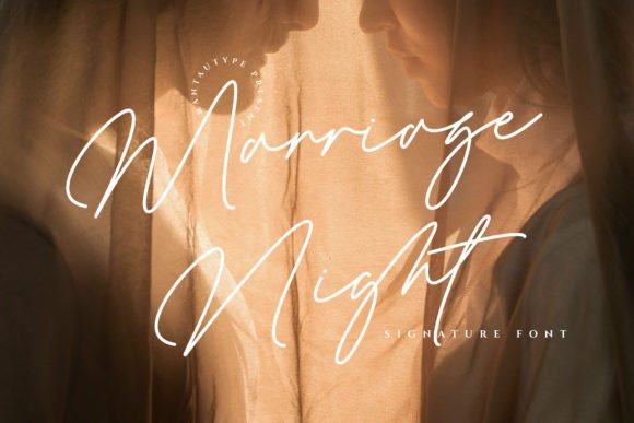 Marriage Night Typeface: Elevating Brand Storytelling with Elegant Script Design