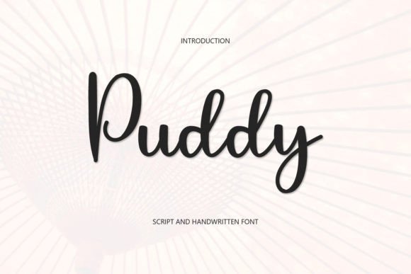 Puddy: A Natural Handwriting Typeface for Editorial Design