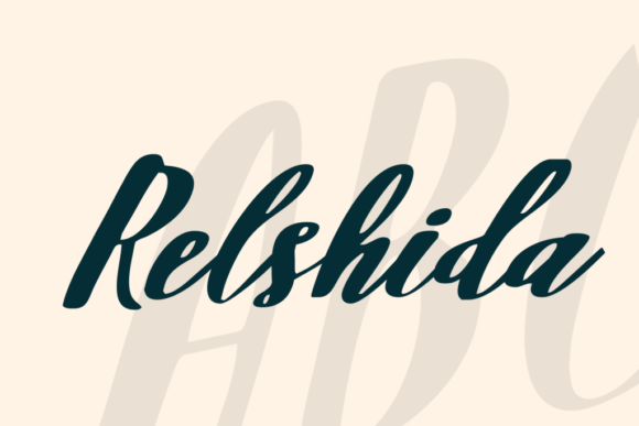 Relshida Typeface: Elevate Campaign Visuals with a Modern Script Amp