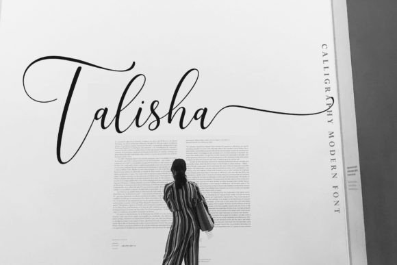 Talisha Script Font: Elevating Digital Brand Elegance