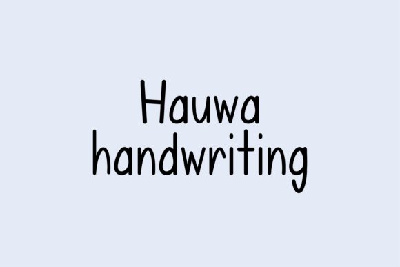 Why Hauwa Is My Go-To Handwritten Font for Craft Labels