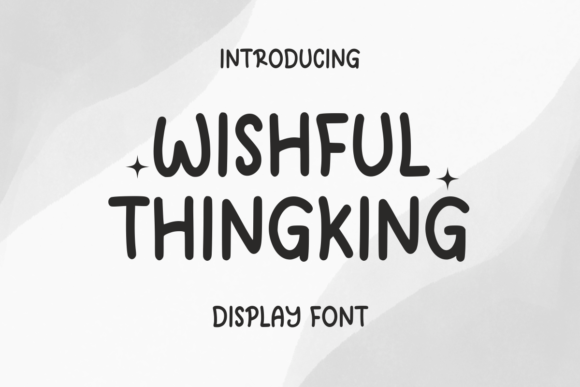 Wishful Thingking Typeface: A Playful Handwritten Font for Creative Projects